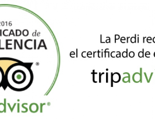 Certificado de Excelencia de TripAdvisor 2016