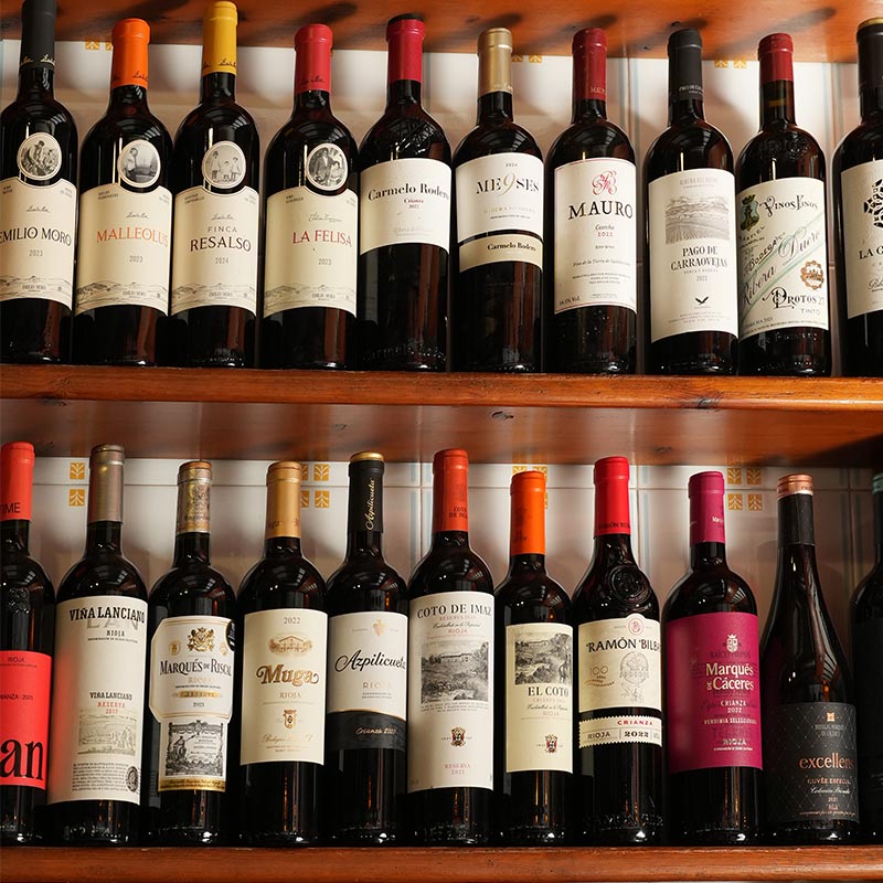 Selección de vinos